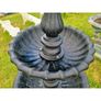 Three Tier Fountain Cast Iron Black CH R 5700 Image 5