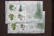 Irish Native Trees 2006,Two Minature Sheets.Inc Washington 2006 stamp Exhibition Overprint.MNH.