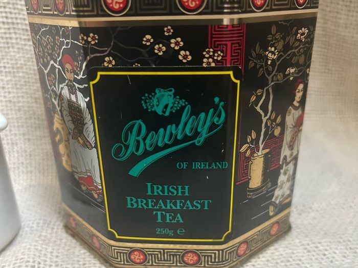 Dublin advertising  Tea Caddy and Jug