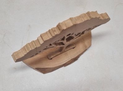 handmade wooden tree