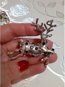 Deer Brooch