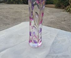Zecchin Murano Style Italian Hand Blown Vase