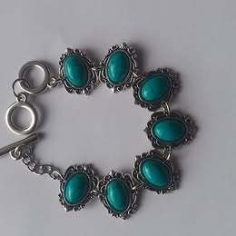 3 Piece Boho Green Jewellery Set Earthy Tones Free Postage