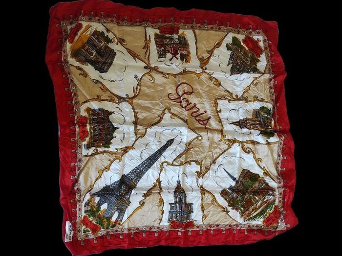 J D ormont Paris acetate scarf