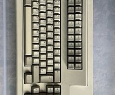 Clean IBM Model M retro keyboard all keys and working
