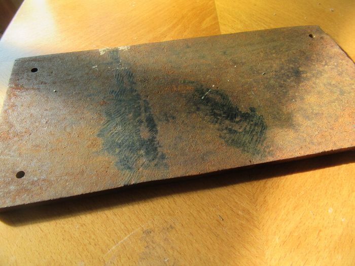 cast iron plaque