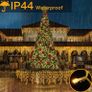 Christmas Icicle Lights Outdoor - Christmas Tree Light Decorations 7.5M 306 LED String Fairy Light Mains Powered Warm White 11 Modes Multicolour Waterproof with Remote Timer for Outside Window (FREE POSTAGE) Image 5