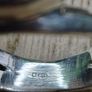 Irish Made Solid Sterling Silver Faux Turquoise Oval Statement Ring 925 Size N / 17.4mm Image 5