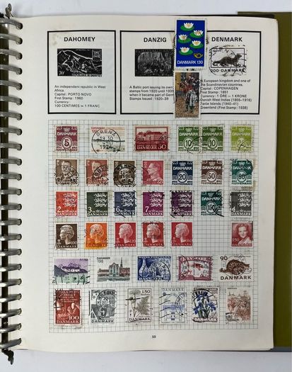 Collection: Used world collection In New World Stamp Album
