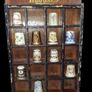 Vintage Thimble Display Rack With 12 Thimbles Image 10