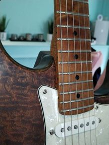 stratocaster style custom build strat