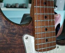 stratocaster style custom build strat