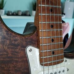 stratocaster style custom build strat