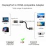 4K DisplayPort to HDMI-Compatible Adapter DP Male to Female HD TV HDMI-Compatible Video Audio Cable for PC TV Laptop Image 5