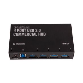 4 Port Powered USB 3.0 Commercial Hub DL-4USB-PHUB