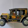 Line-Mar : Friction Siren Old Jalopy with Driver - Boxed (1940s - 1950s Rare) Image 2