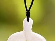 main image for ad New Maori Carved White Whale Tail Pendant Necklace designer Surfer Jewelley