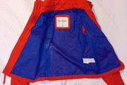Red Abercrombie jacket kids