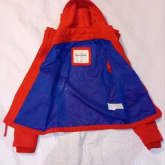 Red Abercrombie jacket kids