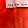 Ladies/Teen Orange Velour Tracksuit by Bershka Image 2
