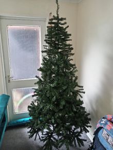 Abaseen 7ft Artificial Christmas Tree 1200 Tips