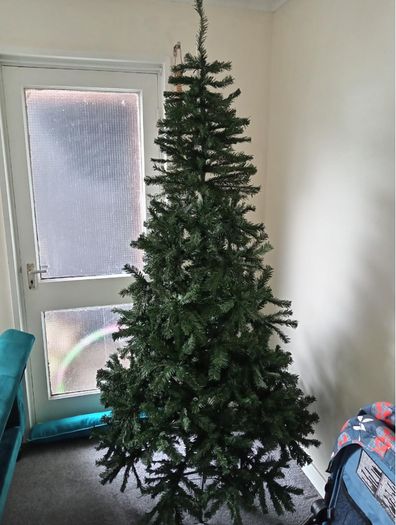 Abaseen 7ft Artificial Christmas Tree 1200 Tips
