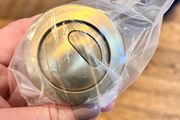 Brushed Brass Toilet Dual Flush Replacement Button