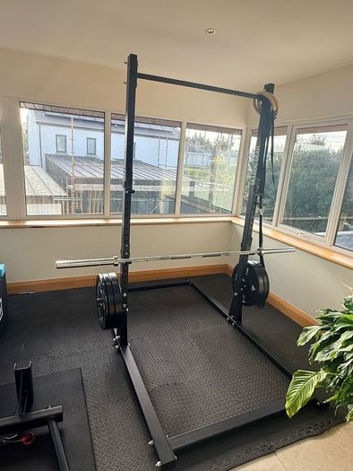 Bulldog Gear - Home gym series squat rack with pull up bar.