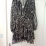 NEW Zara Black Mini Dress Image 2