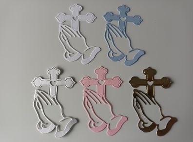 Die Cuts - First Communion / Confirmation / Sympathy - Praying Hands x 5