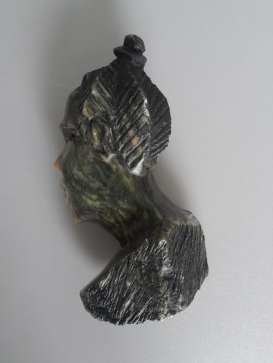 Carved Stone Bust