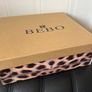 Ladies suede high-heeled boots size Uk4 Eur37 Image 5