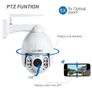 SV3C HD Outdoor Wireless Camera - 5MP PTZ WiFi Camera - Pan Tilt 5X Optical Zoom, Two Way Audio, 196ft Night Vision Image 4