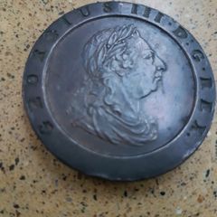 1797 King George III Cartwheel Penny