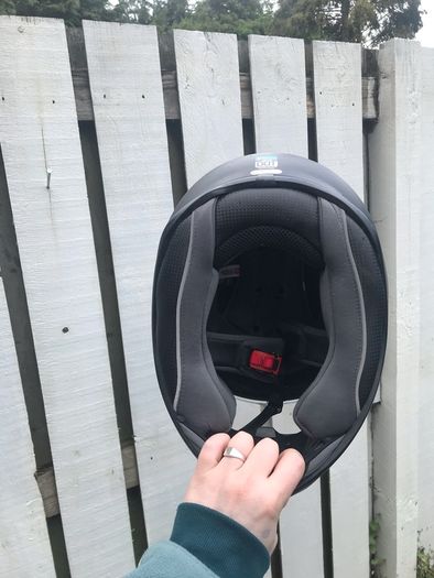 Targo MT Helmet matte black size M