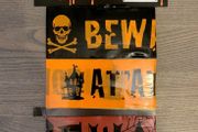 Halloween warning tape