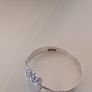 Large Modern Sterling Silver Claddagh Ring Image 2
