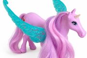 Barbie Fairytale Purple Pegasus Unicorn