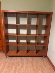 Solid Wood Open Shelf Bookcase/Storage unit