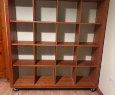 Solid Wood Open Shelf Bookcase/Storage unit