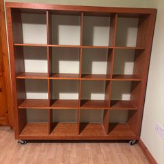 Solid Wood Open Shelf Bookcase/Storage unit