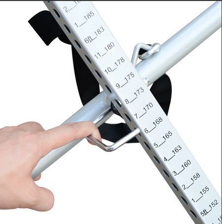 Gravity-Fitness Inversion Exercise Bench Silver