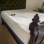 Antique wooden half-tester bed Image 7