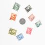 WW2 German Stamps and 1 Reich Pfennig coin Image 4