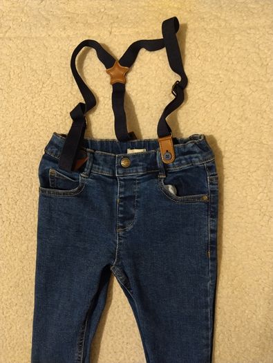 Blue Jeans With Braces