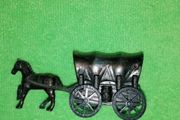 Vintage Horse &amp; Wagon Die-Cast Metal Pencil Sharpener