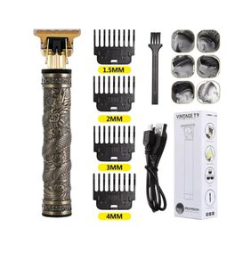 Vintage T9 Retro Style Cordless Electric Hair Clipper