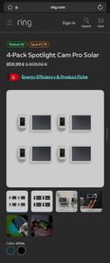 Ring 4-Pack Spotlight Cam Pro Solar