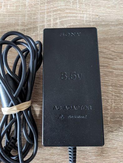 PS2 console with controller