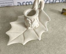 christmas decorations Louis Mulcahy Pottery Dingle Pottery Ireland Hand Made HOLLY CANDLE HOLDER